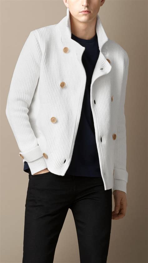 burberry white parka men|Burberry winter coats for men.